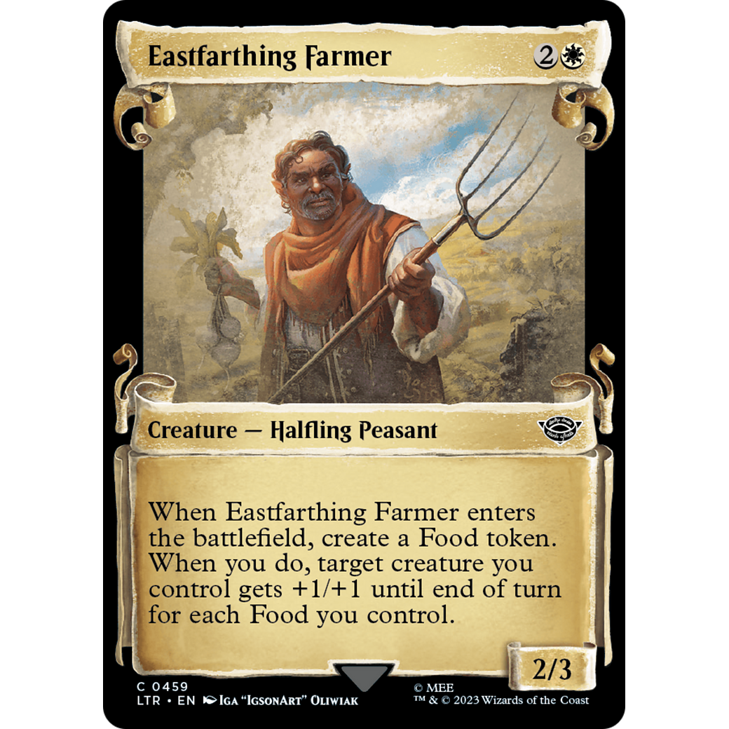 Eastfarthing Farmer (LTR-459) - The Lord of the Rings: Tales of Middle-earth: (Showcase) Foil