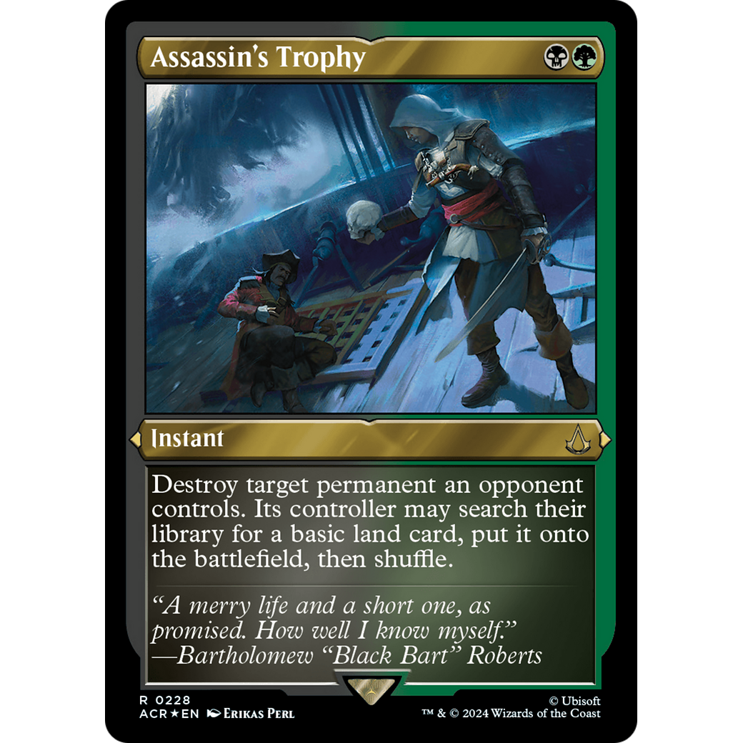 Assassin's Trophy (ACR-228) - Assassin's Creed Etched Foil