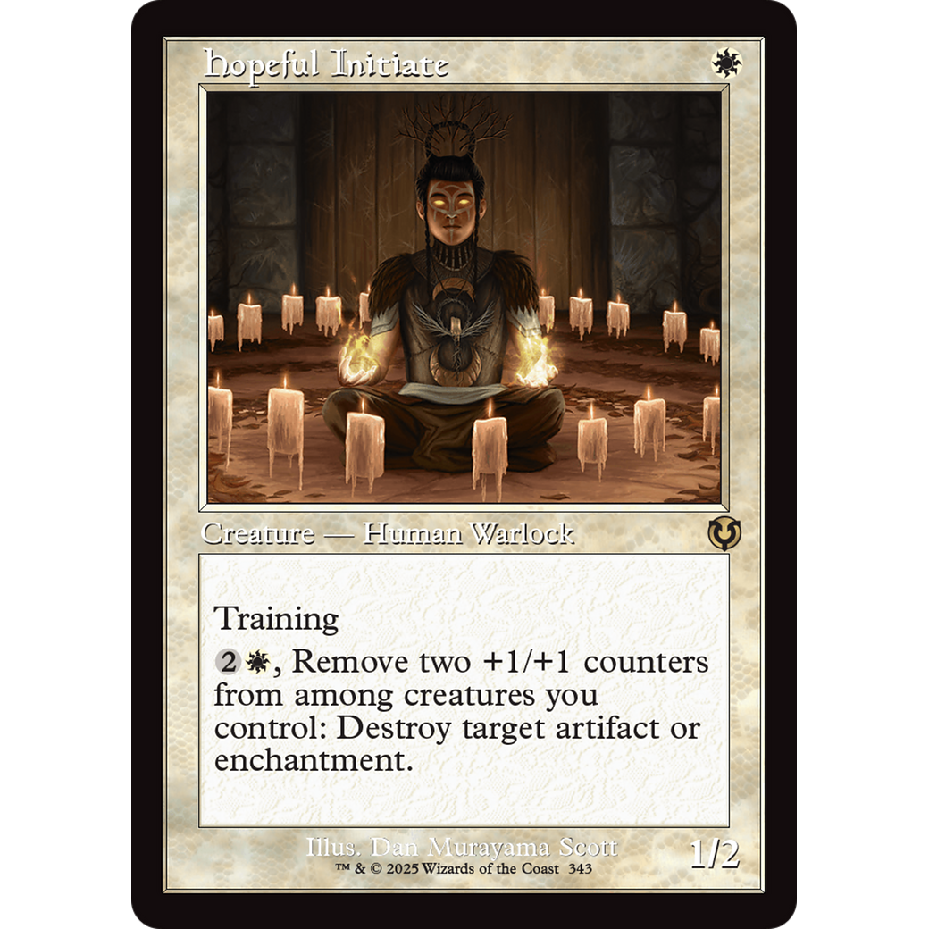 Hopeful Initiate (INR-343) - Innistrad Remastered