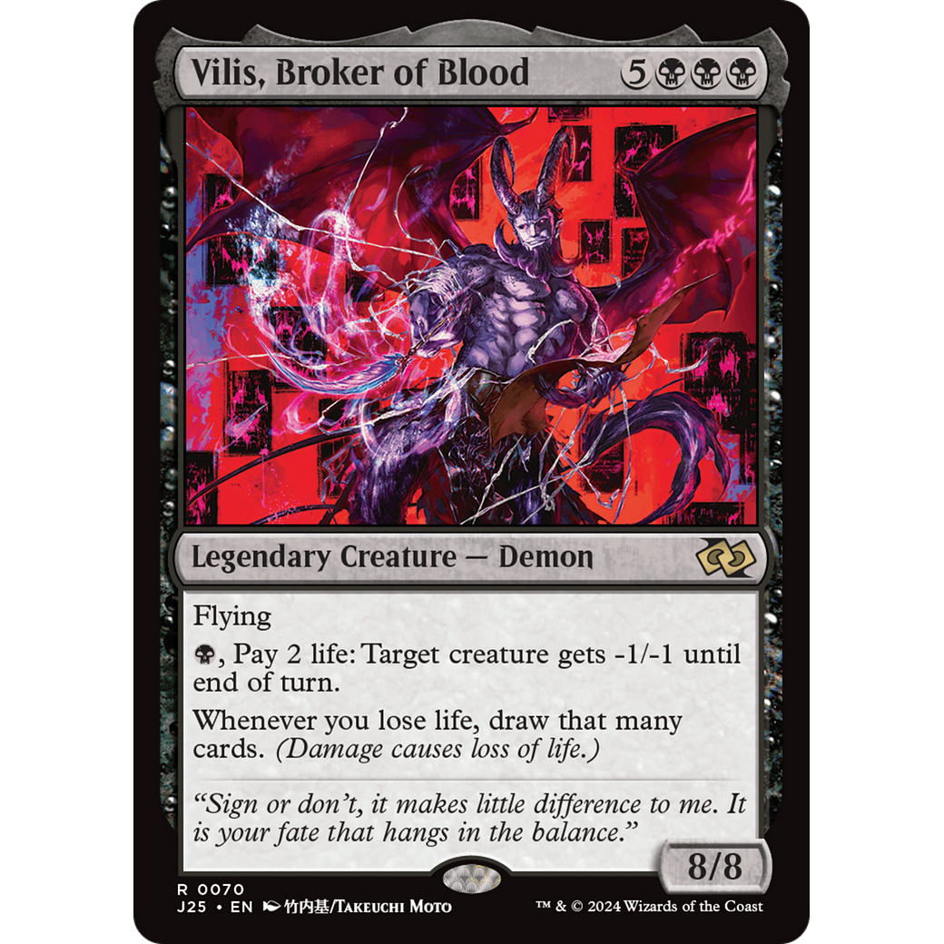 Vilis, Broker of Blood (J25-070) - Foundations Jumpstart