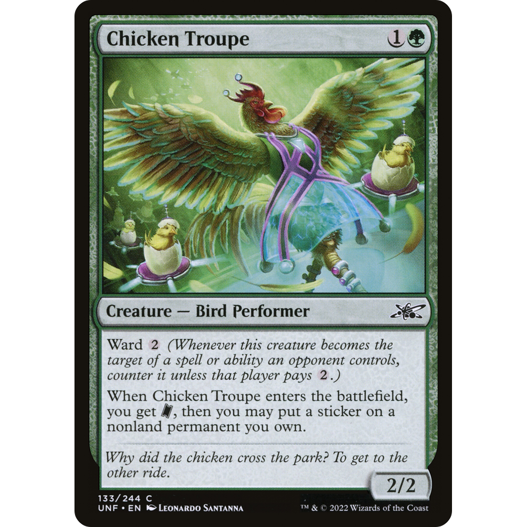 Chicken Troupe (UNF-133) - Unfinity Foil