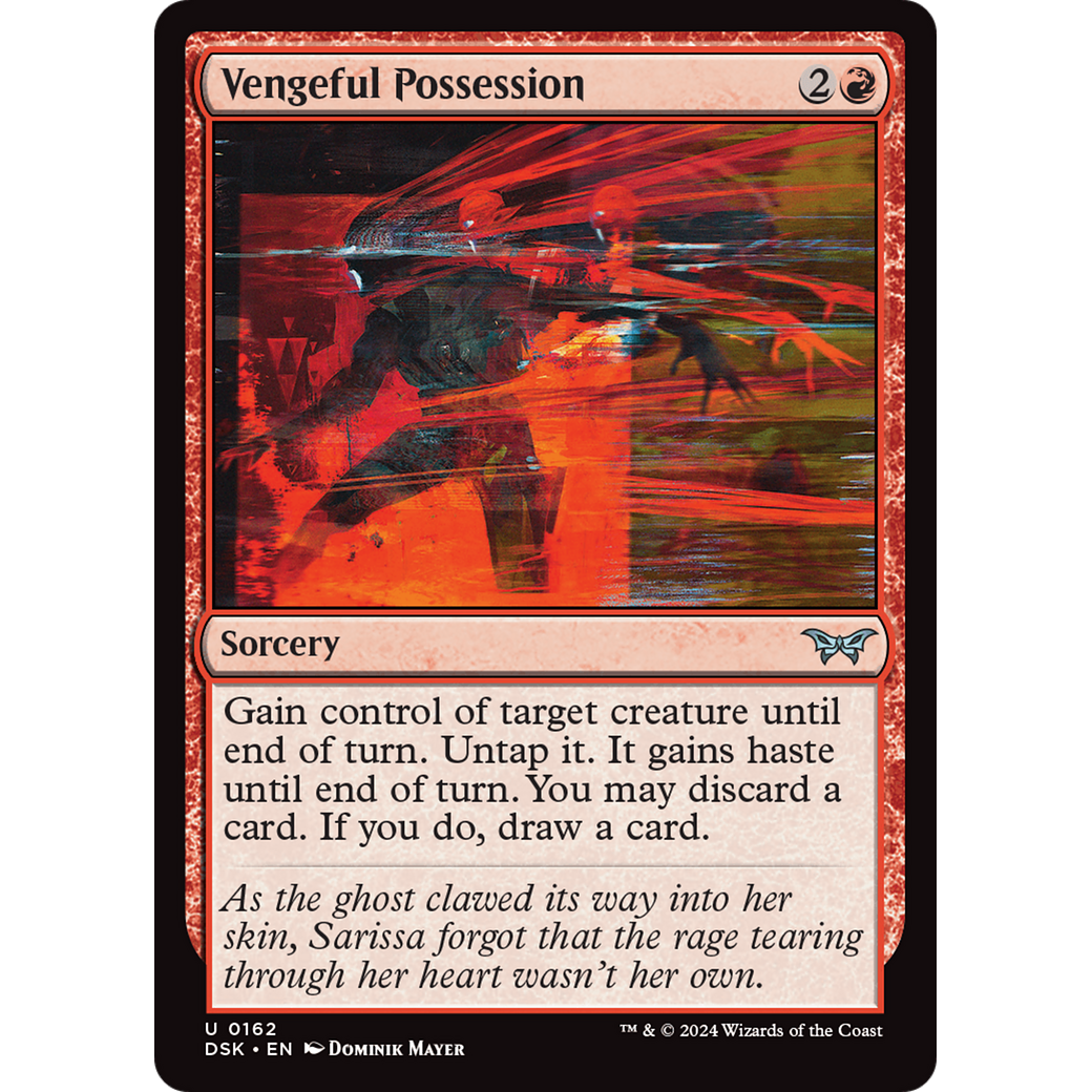 Vengeful Possession (DSK-162) - Duskmourn: House of Horror