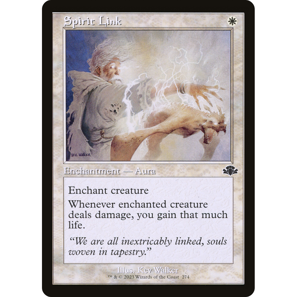 Spirit Link (Retro Frame) (DMR-274) - Dominaria Remastered Foil