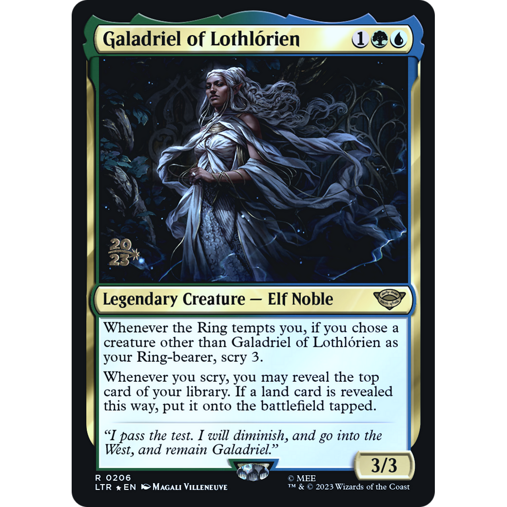Galadriel of Lothlórien (PRE-206S) - Tales of Middle-earth Promos Foil