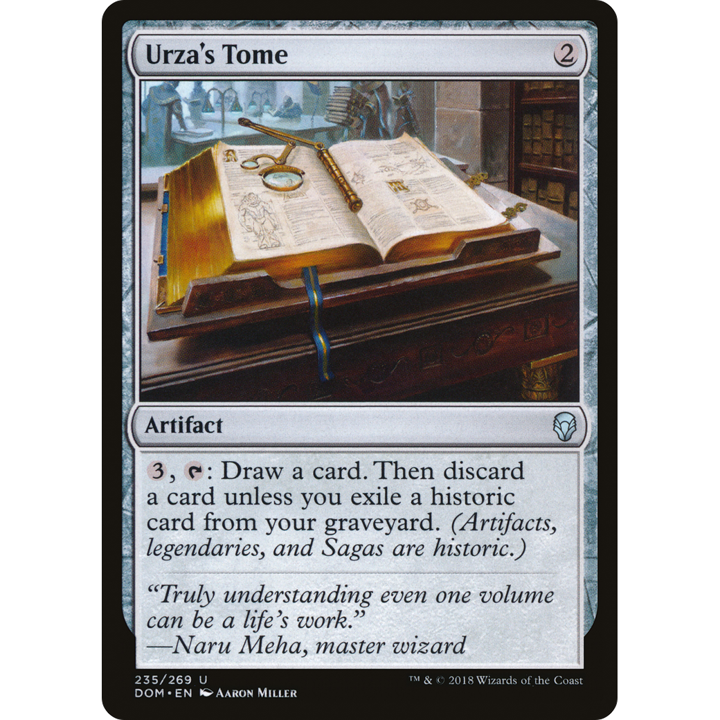 Urza's Tome (DOM-235) - Dominaria