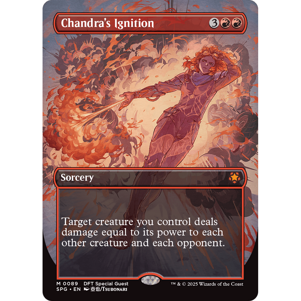 Chandra's Ignition (Borderless) (SPG-089) - Special Guests (Borderless)