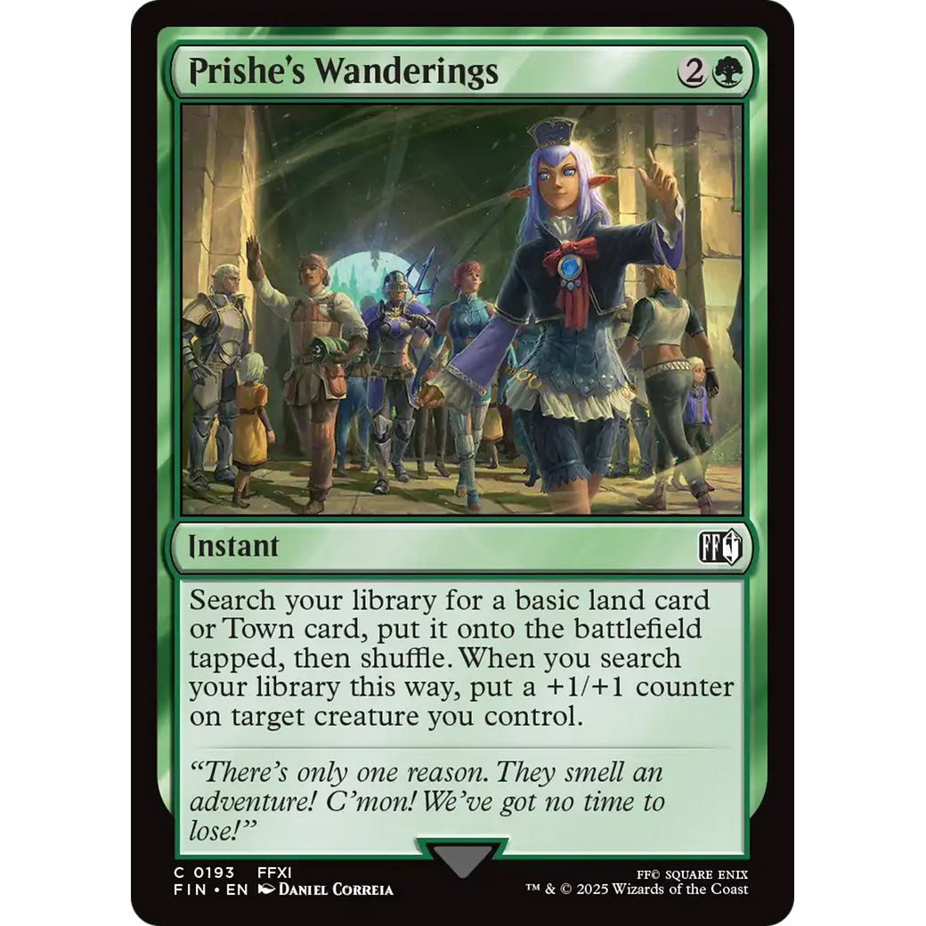 Prishe's Wanderings (FIN-193) - FINAL FANTASY Foil