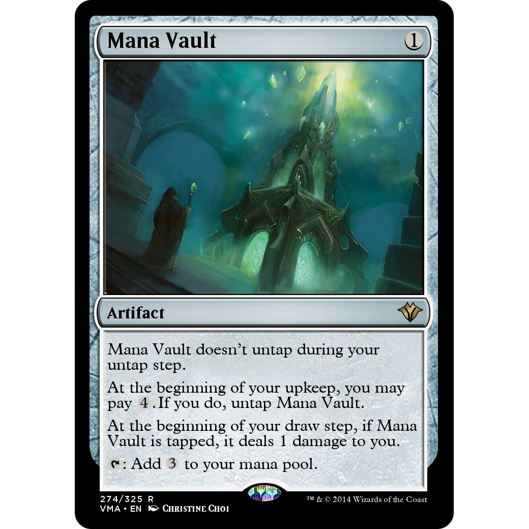 Mana Vault (VMA-274) - Vintage Masters Foil