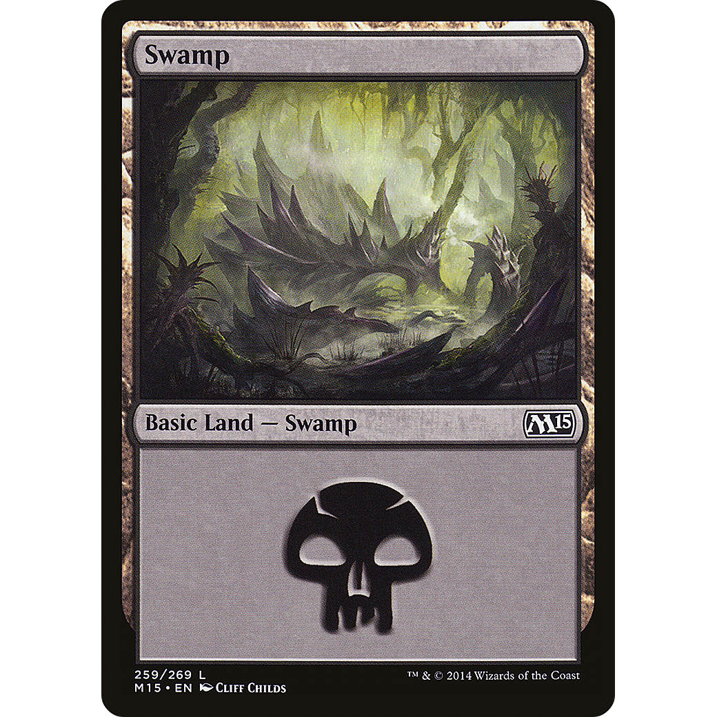 Swamp (259) (M15-259) - Magic 2015