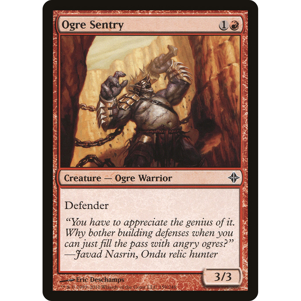 Ogre Sentry (ROE-159) - Rise of the Eldrazi Foil