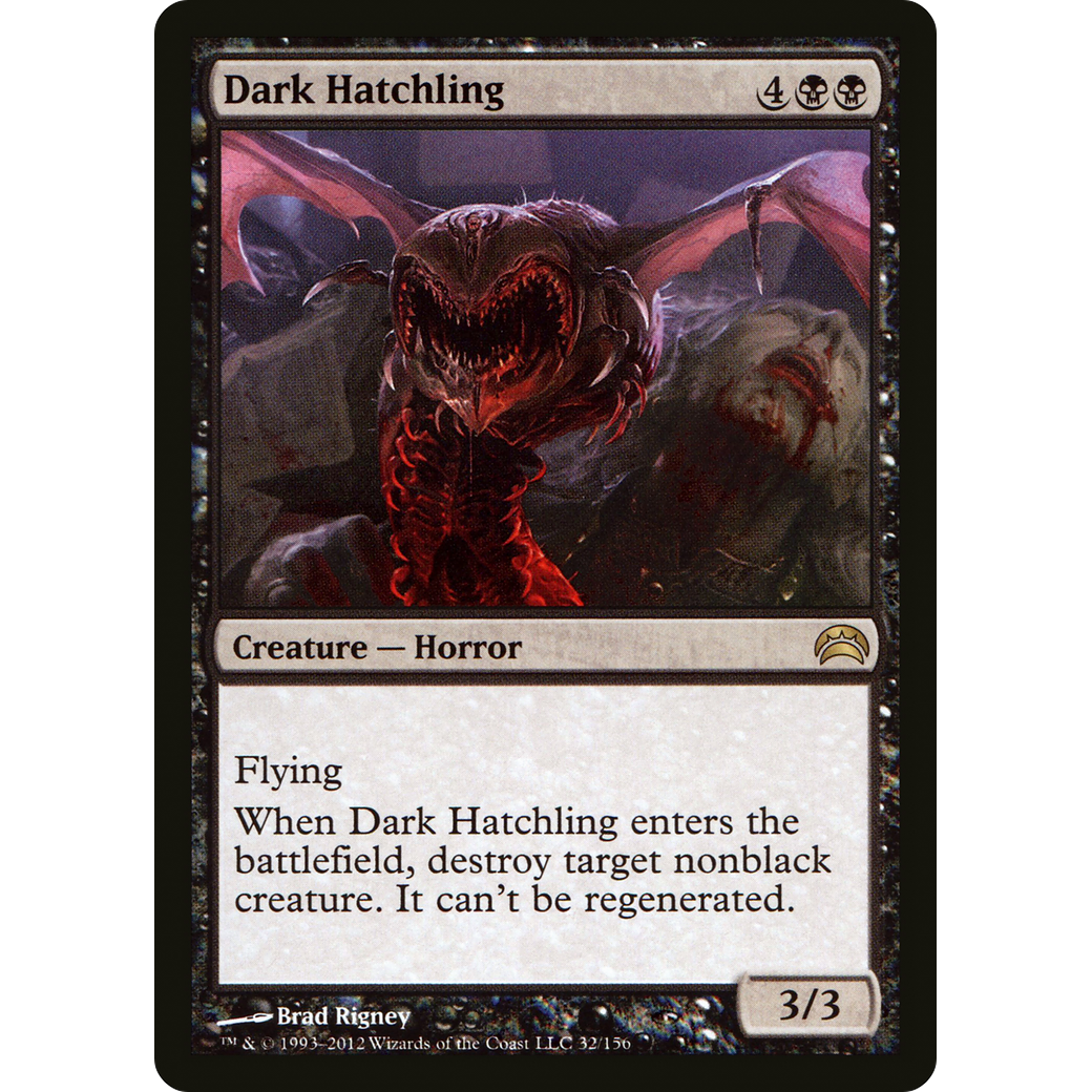 Dark Hatchling (PC2-032) - Planechase 2012