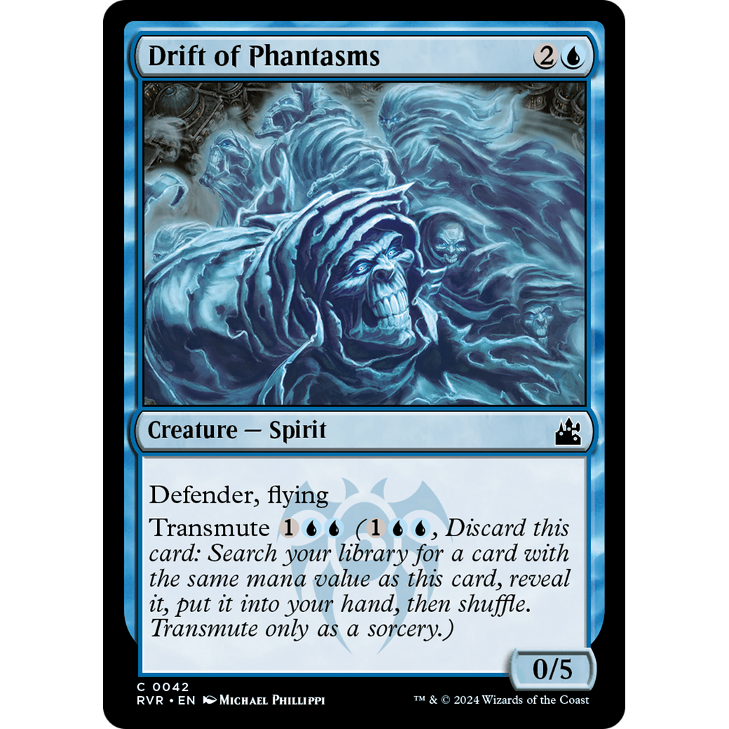 Drift of Phantasms (RVR-042) - Ravnica Remastered Foil