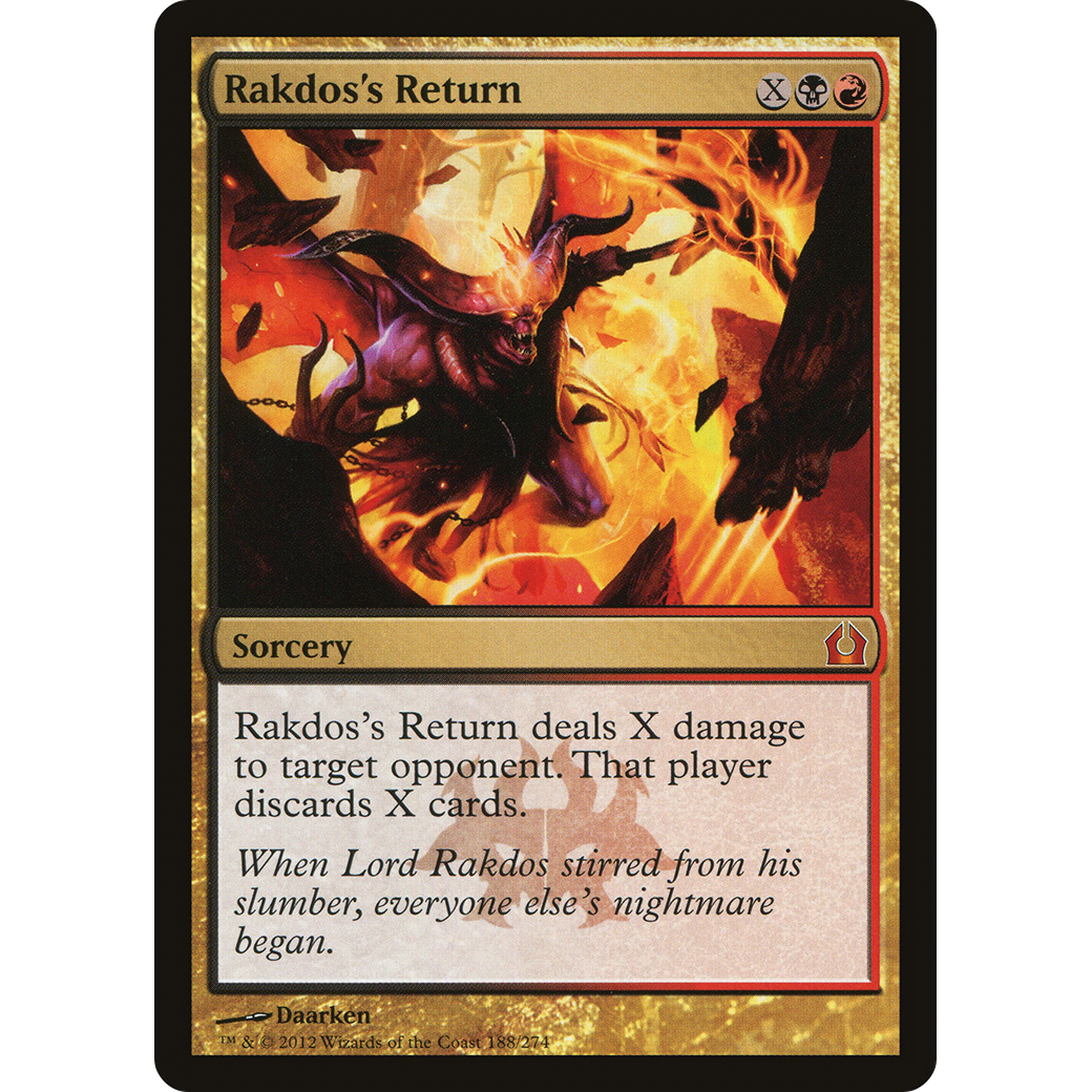 Rakdos's Return (RTR-188) - Return to Ravnica