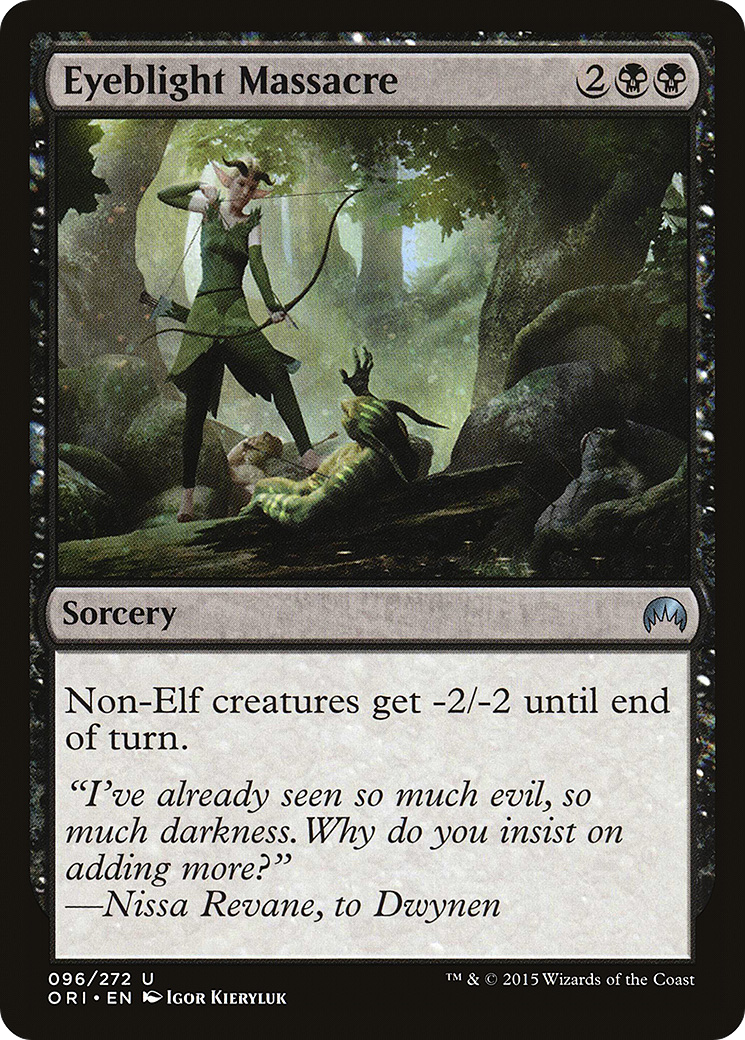 Eyeblight Massacre (ORI-096) - Magic Origins Foil