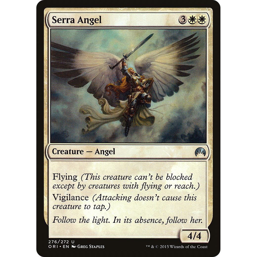 Serra Angel (ORI-276) - Magic Origins