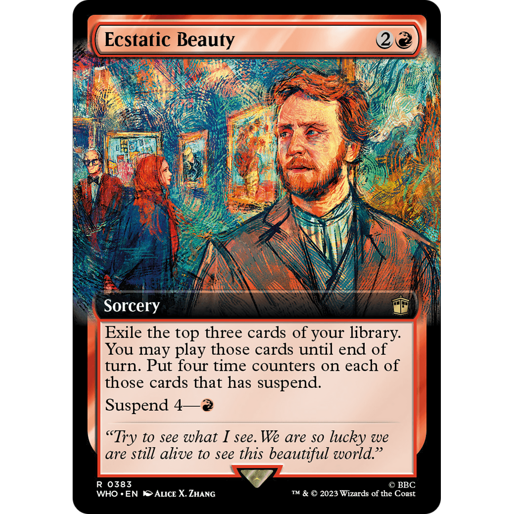 Ecstatic Beauty (Extended Art) (WHO-383) - Doctor Who: (Extended Art)