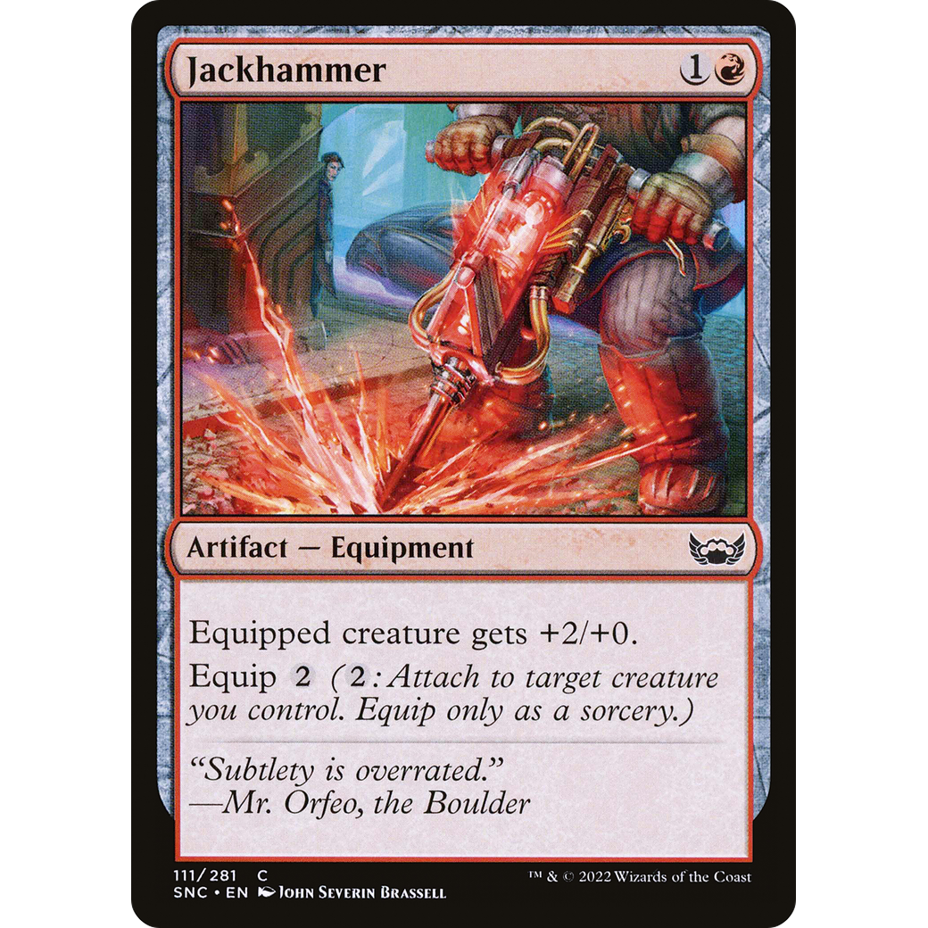 Jackhammer (SNC-111) - Streets of New Capenna