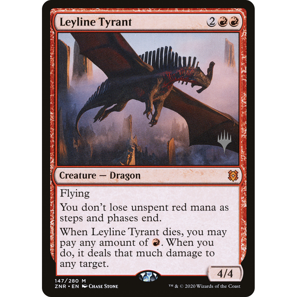 Leyline Tyrant (PPZNR-147) - Zendikar Rising Promos Foil