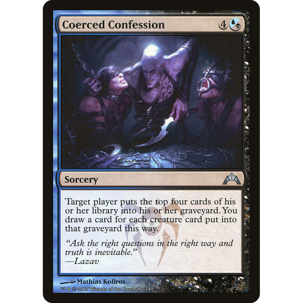 Coerced Confession (GTC-217) - Gatecrash Foil
