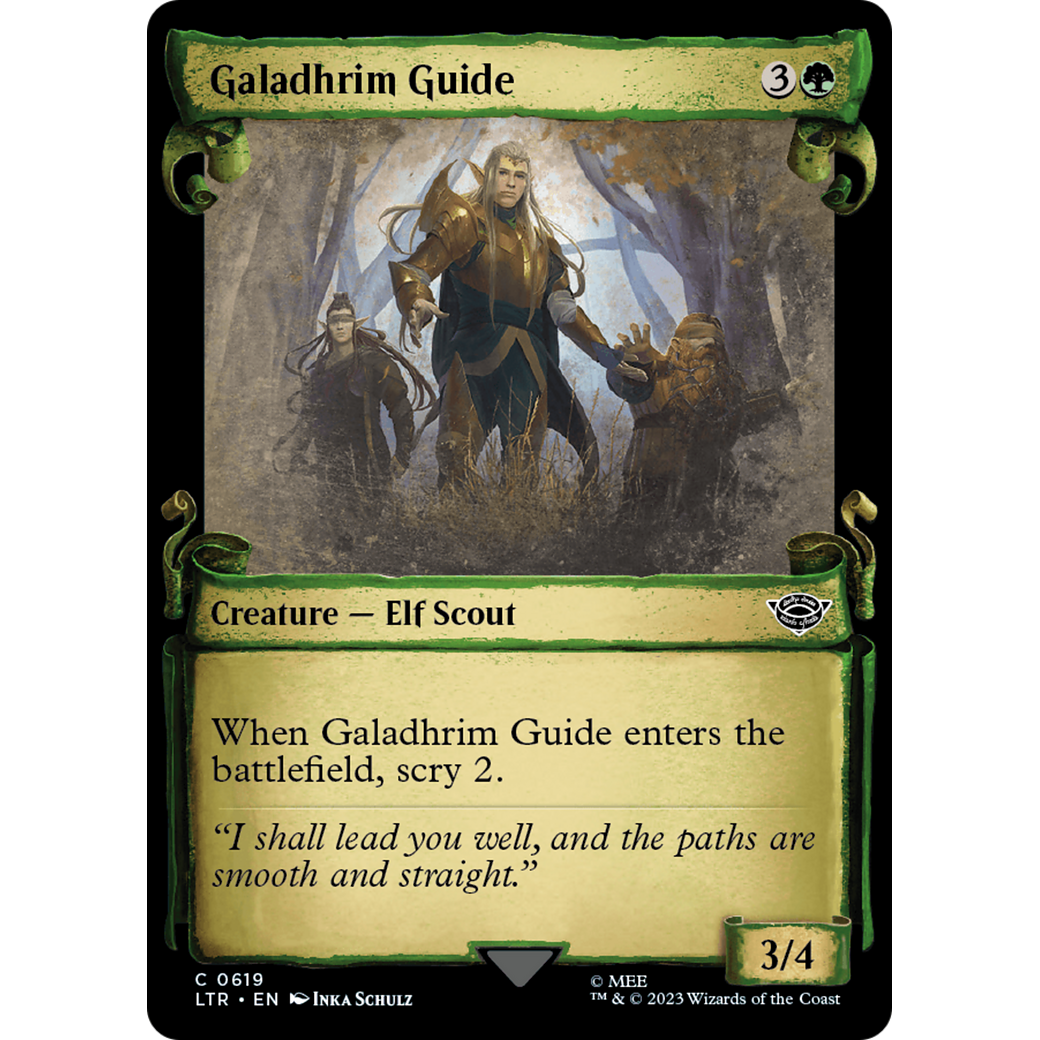 Galadhrim Guide (LTR-619) - The Lord of the Rings: Tales of Middle-earth: (Showcase) Foil