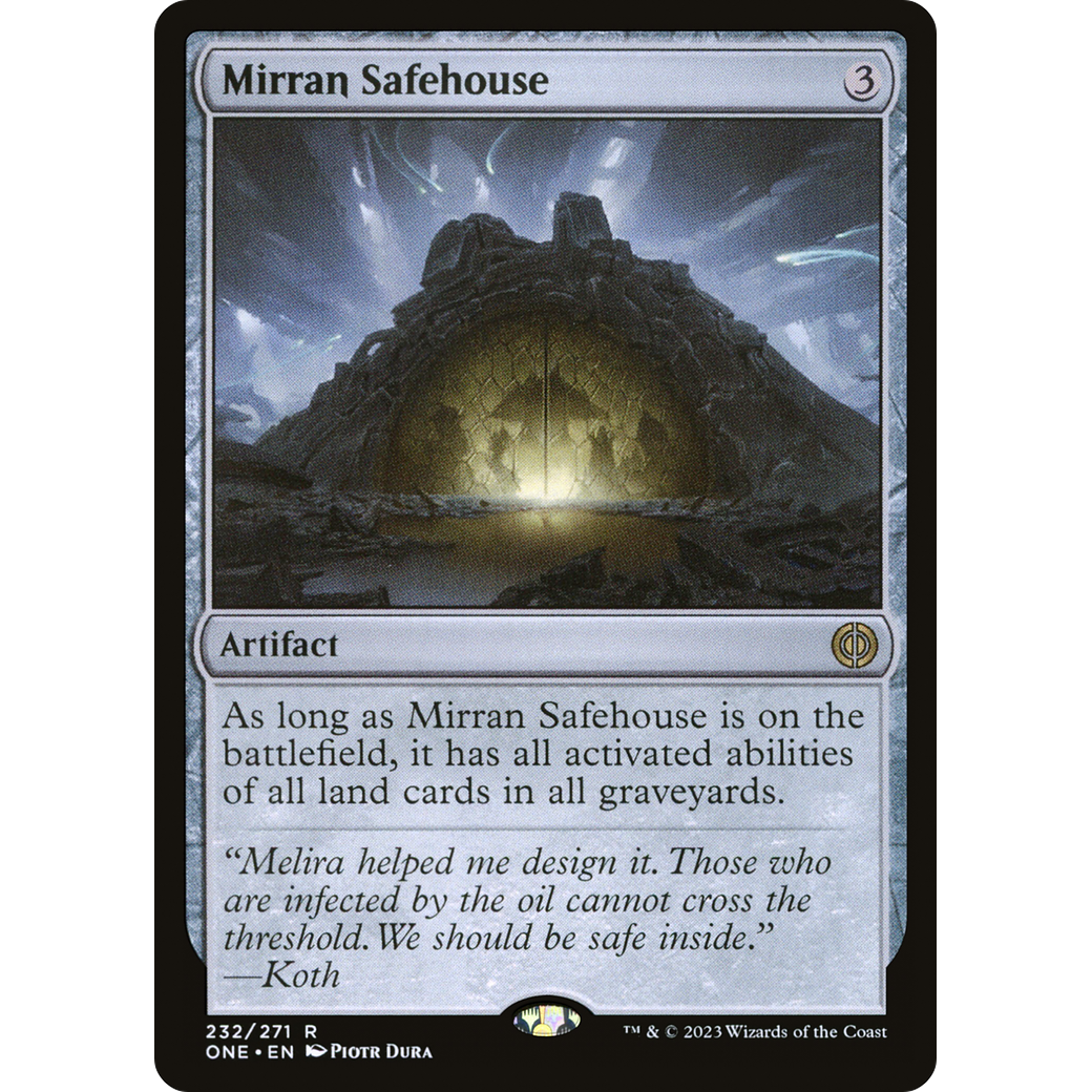 Mirran Safehouse (ONE-232) - Phyrexia: All Will Be One