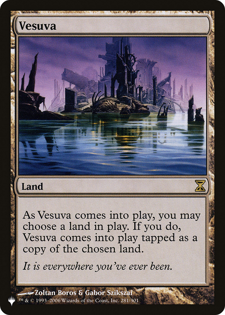 Vesuva (LIST-281/301) - The List