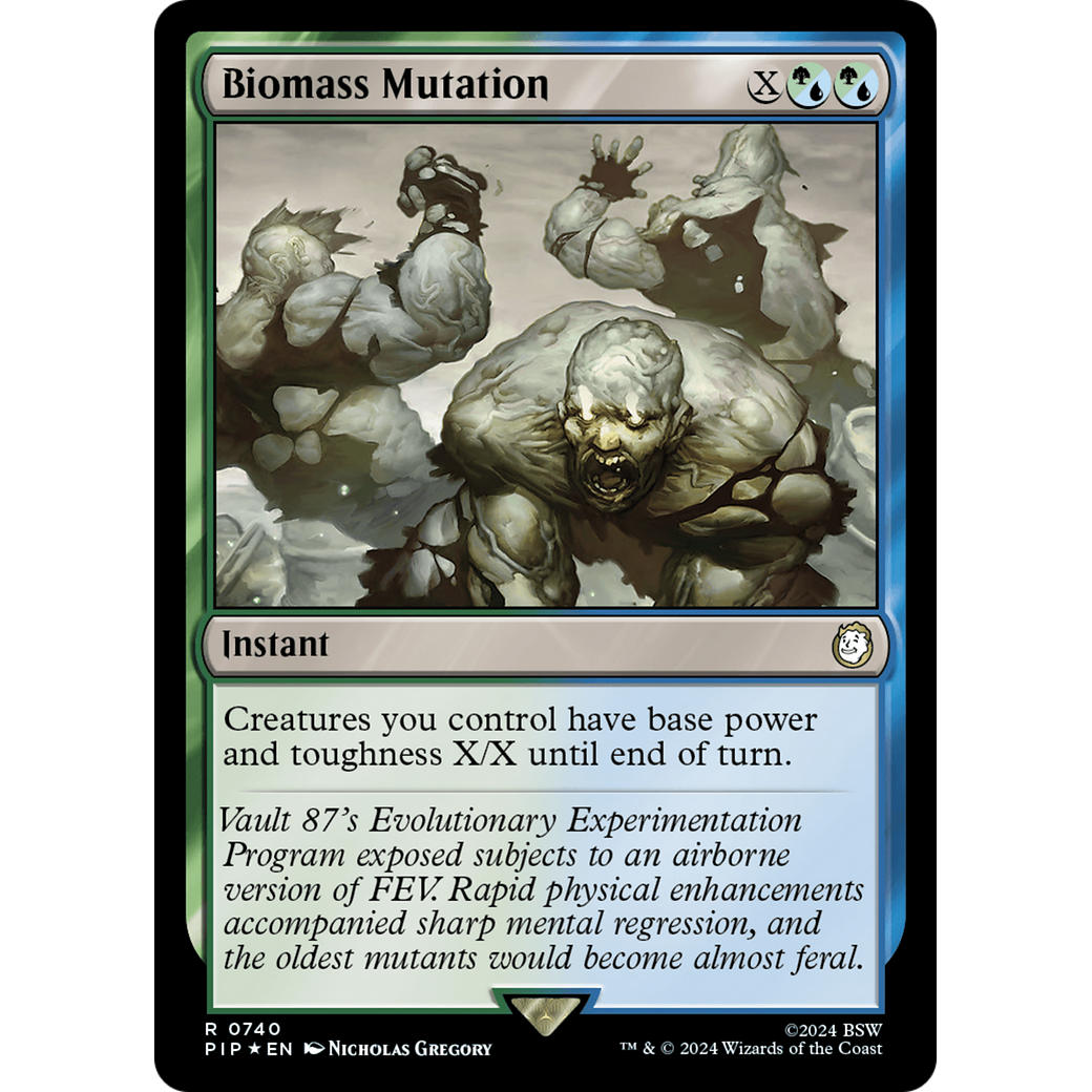 Biomass Mutation (PIP-740) - Fallout Foil