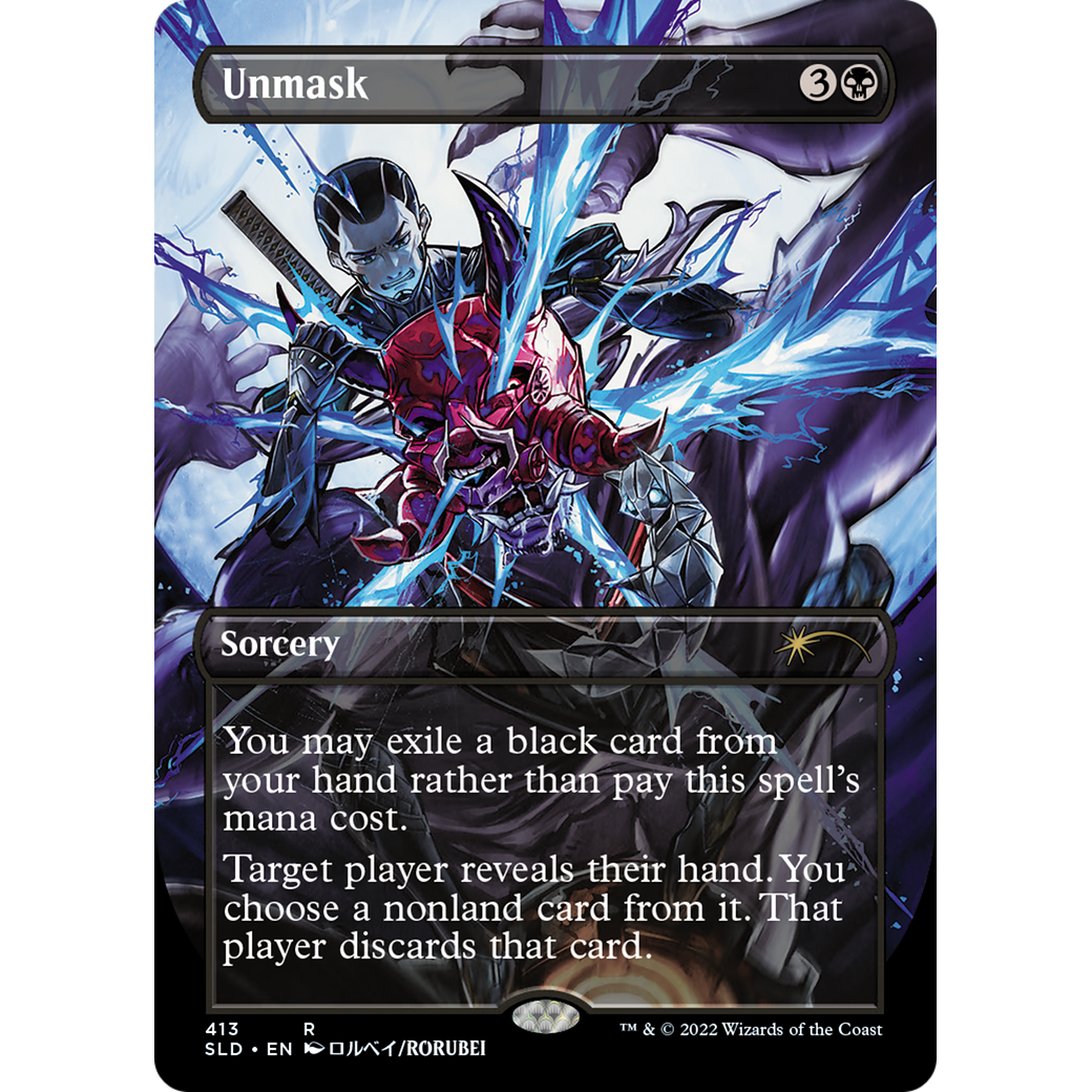 Unmask (SLD-413) - Secret Lair Drop (Borderless)
