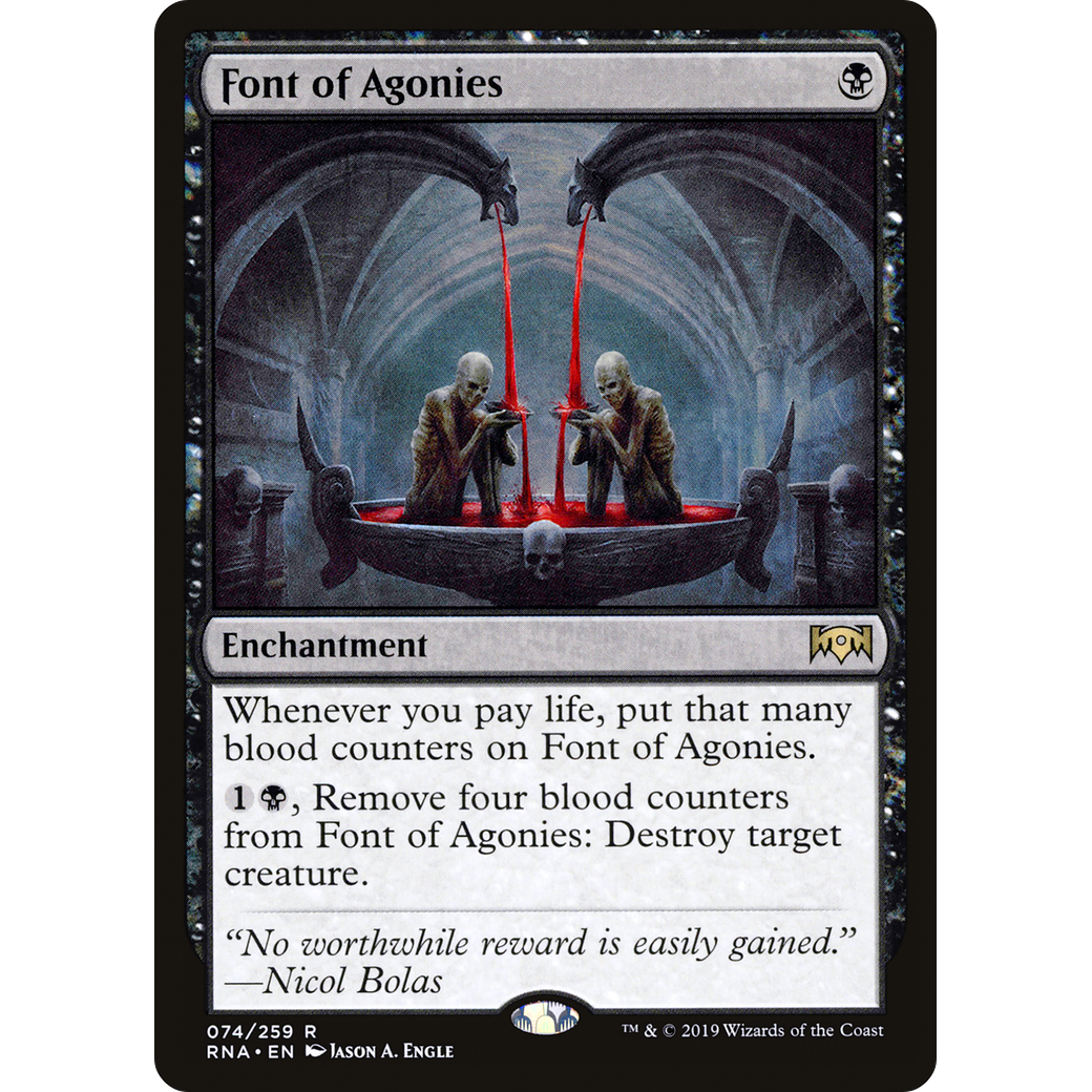 Font of Agonies (RNA-074) - Ravnica Allegiance