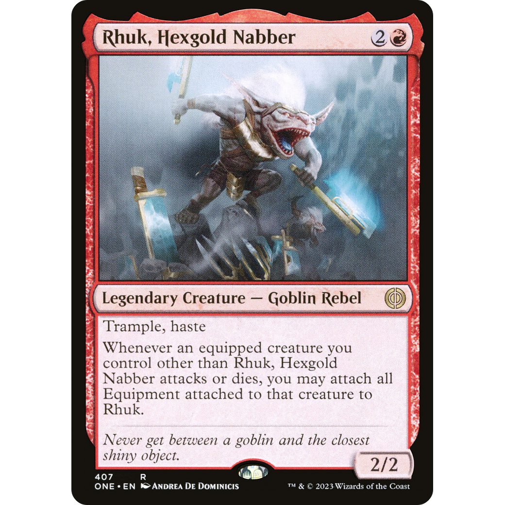Rhuk, Hexgold Nabber (ONE-407) - Phyrexia: All Will Be One