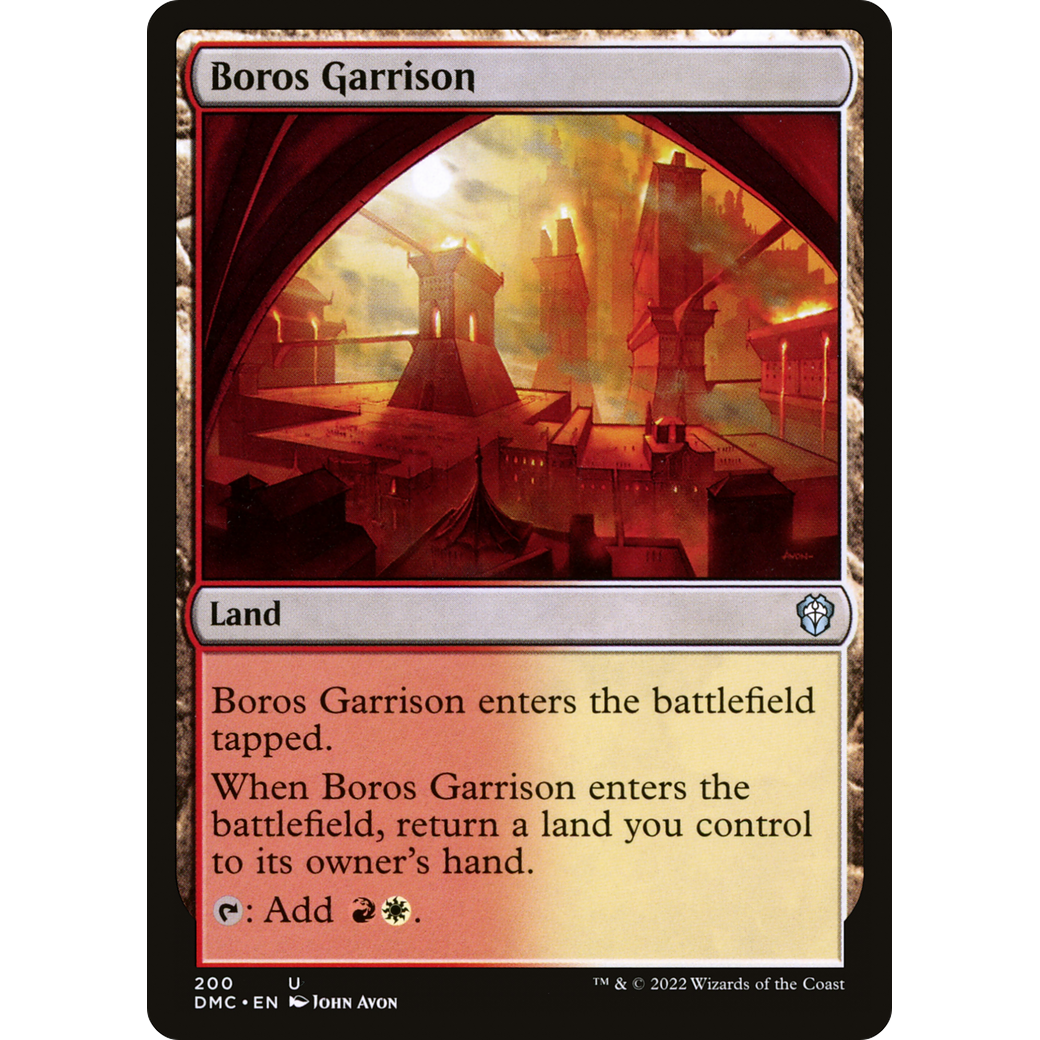 Boros Garrison (DMC-200) - Dominaria United Commander