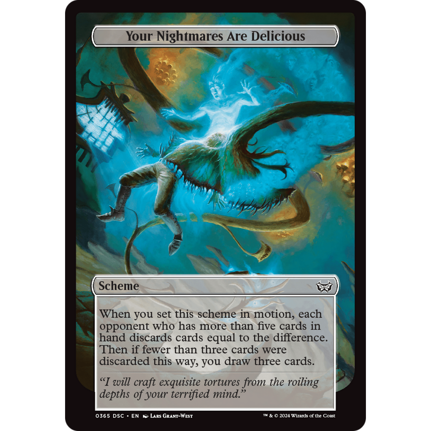 Your Nightmares Are Delicious (A:DSC-365) - Duskmourn: House of Horror Commander