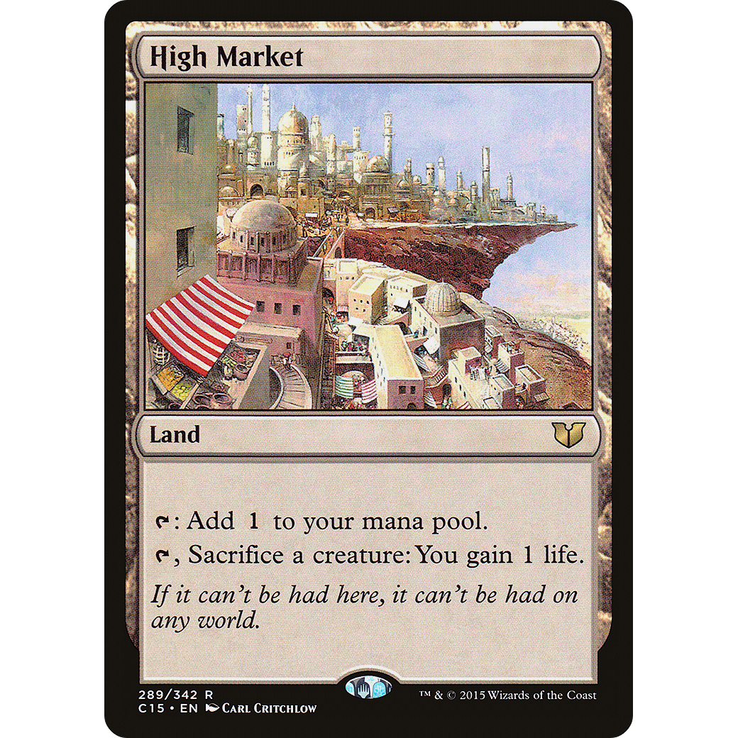 High Market (C15-289) - Commander 2015