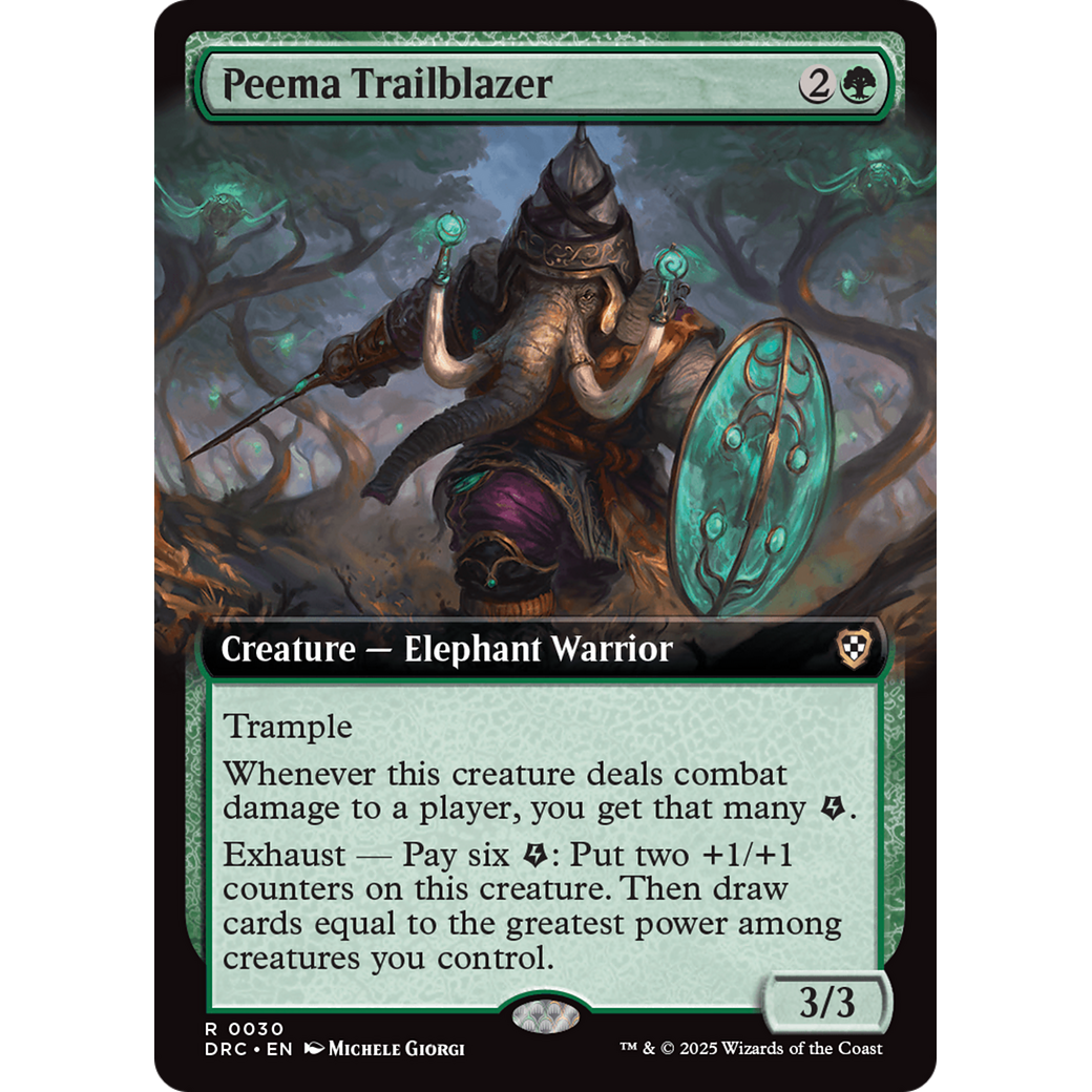 Peema Trailblazer (DRC-030) - Commander: Aetherdrift: (Extended Art)