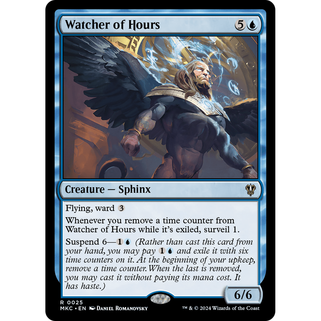 Watcher of Hours (MKC-025) - Murders at Karlov Manor Commander