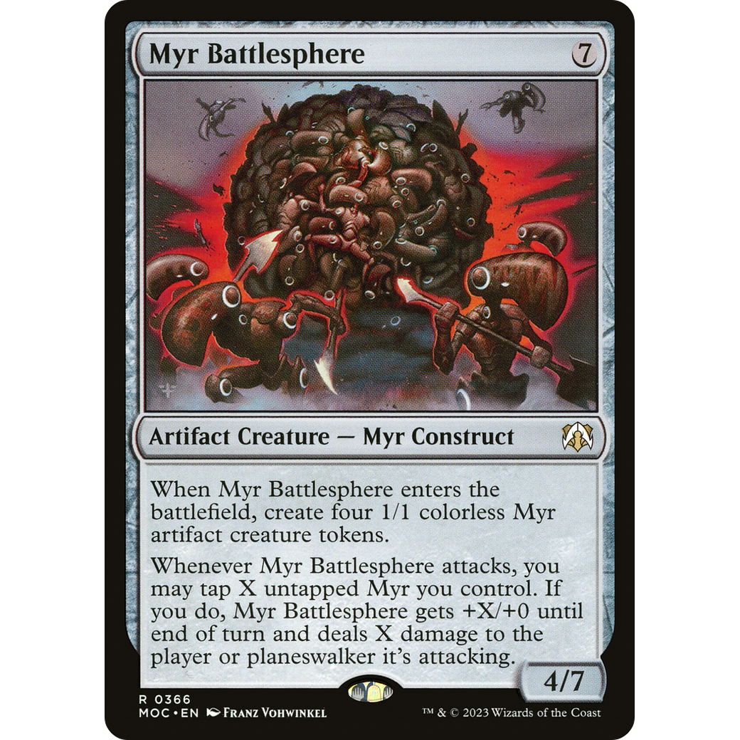 Myr Battlesphere (MOC-366) - March of the Machine Commander