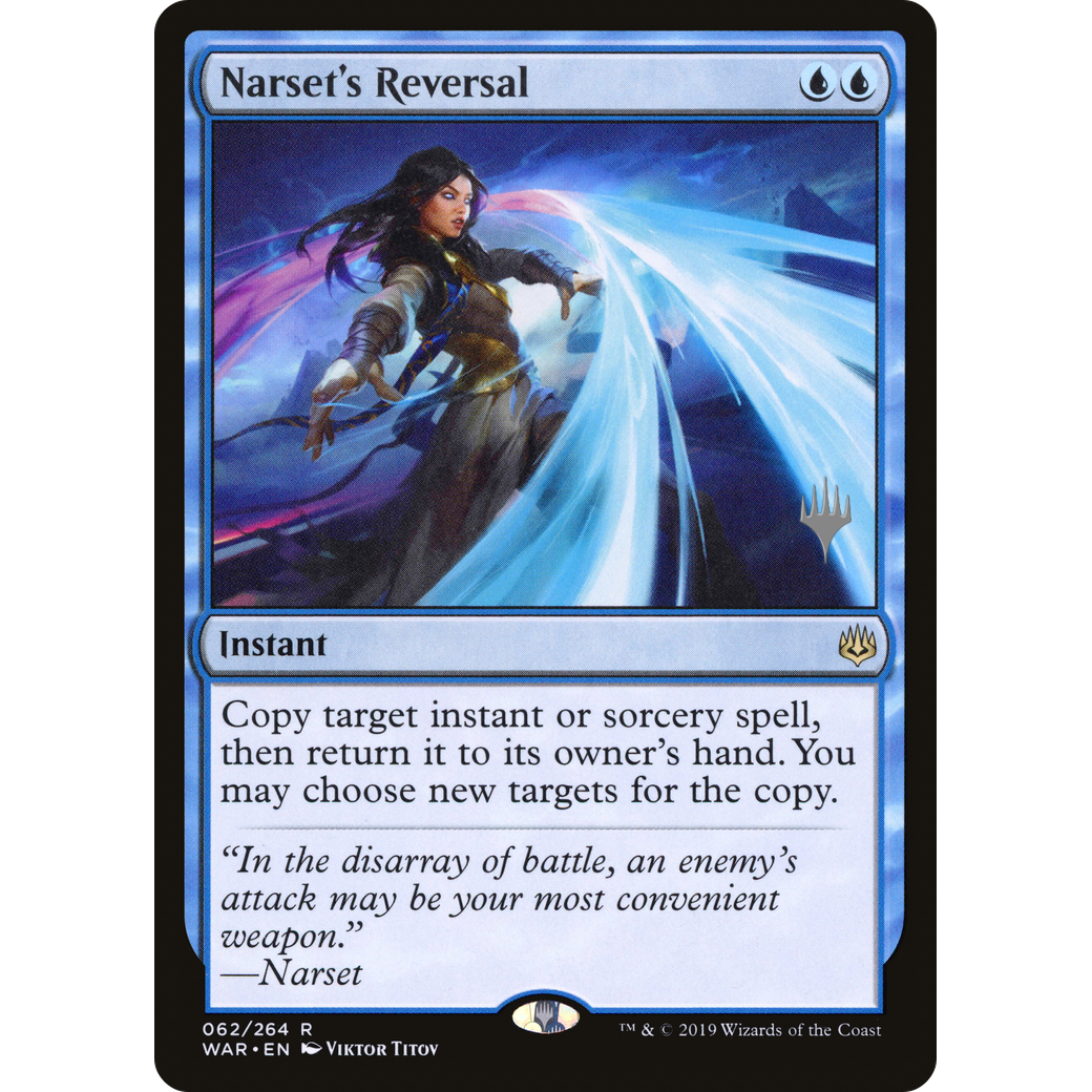 Narset's Reversal (PPTHB-062) - War of the Spark Promos