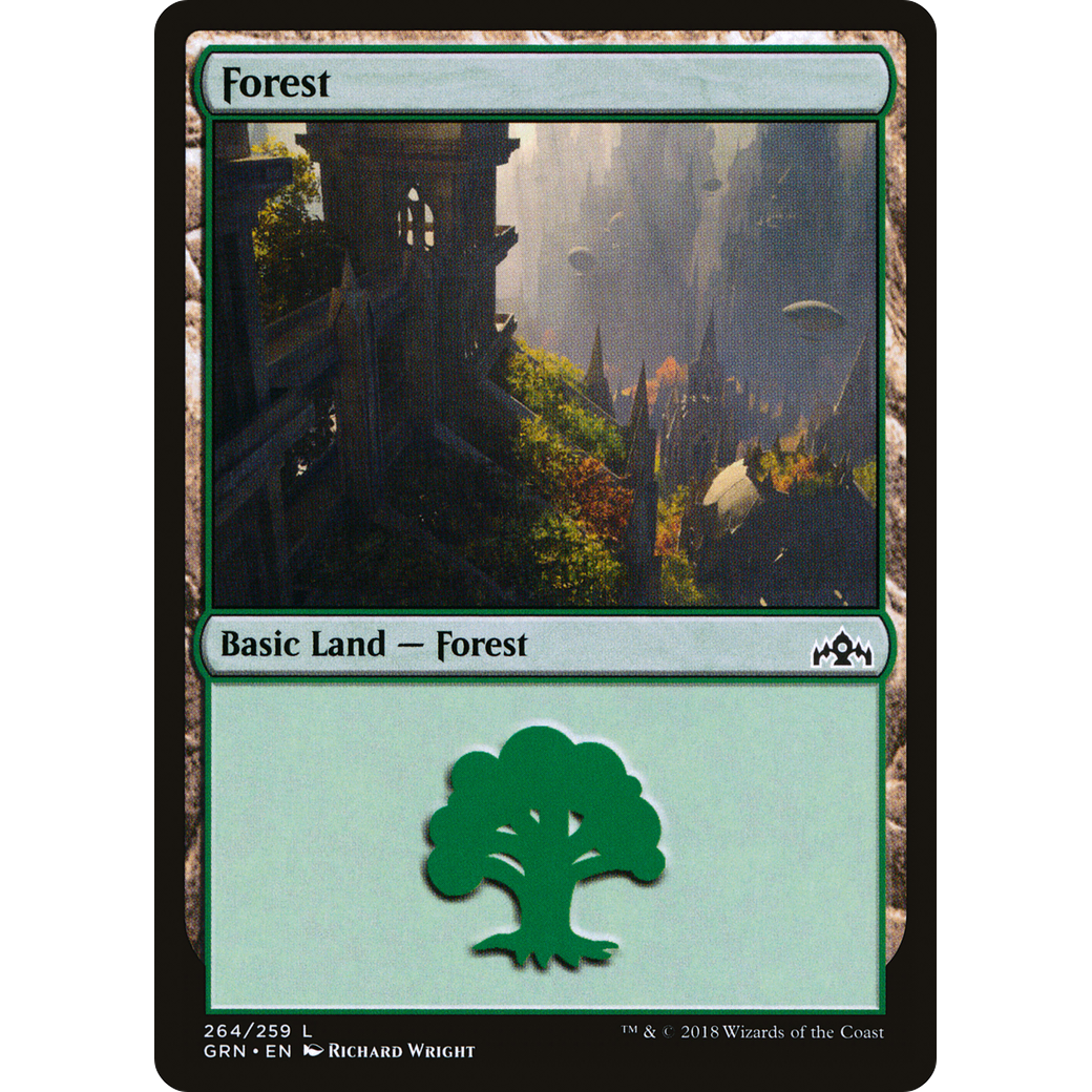 Forest (GRN-264) - Guilds of Ravnica