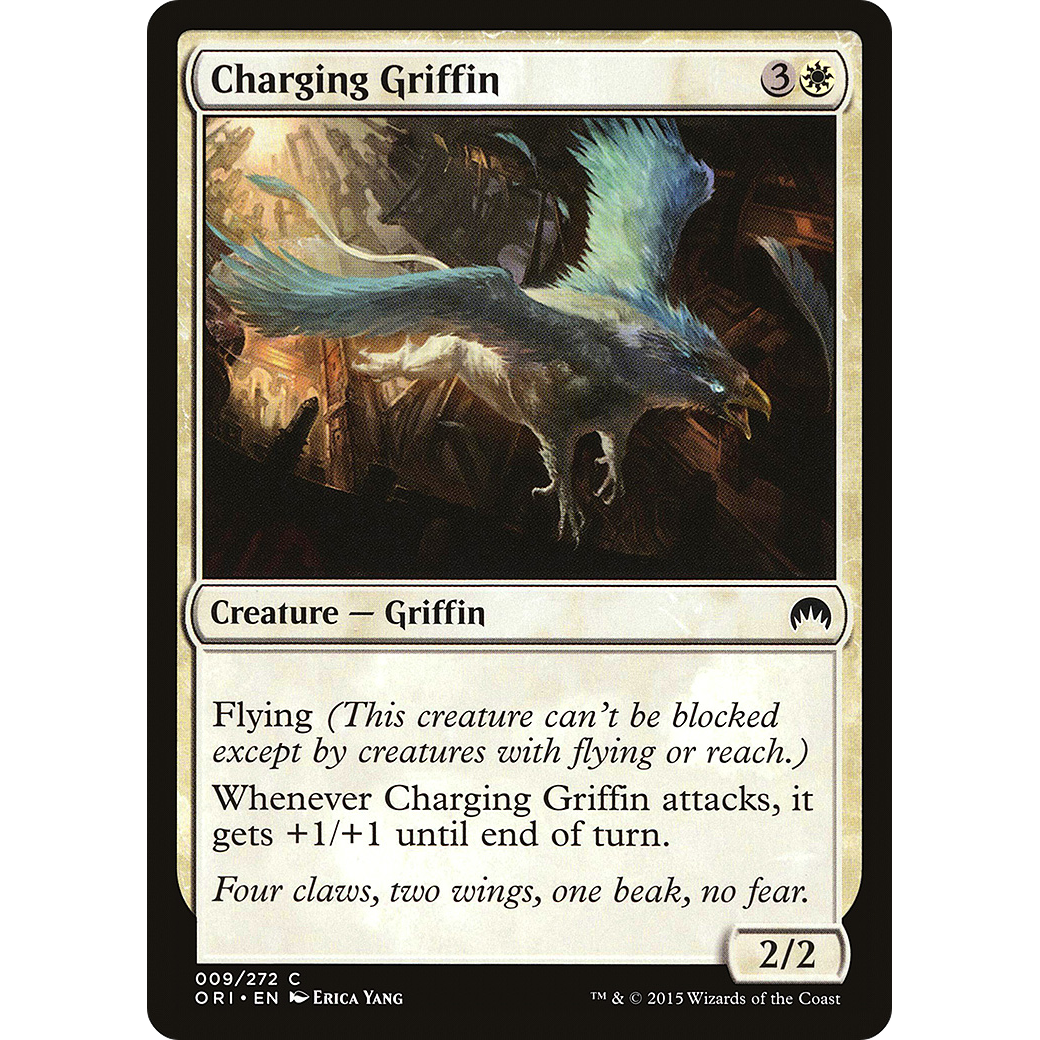 Charging Griffin (ORI-009) - Magic Origins Foil
