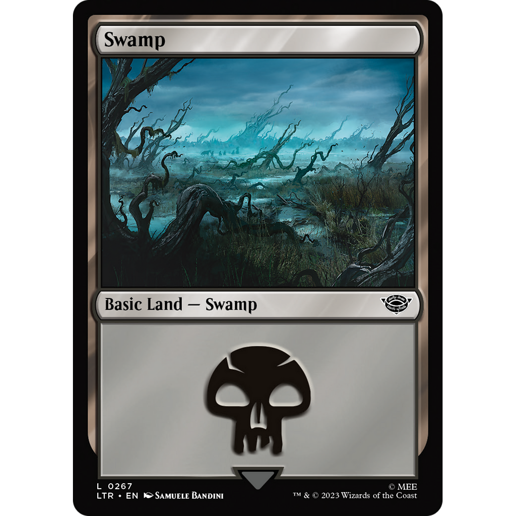 Swamp (LTR-267) - The Lord of the Rings: Tales of Middle-earth Foil