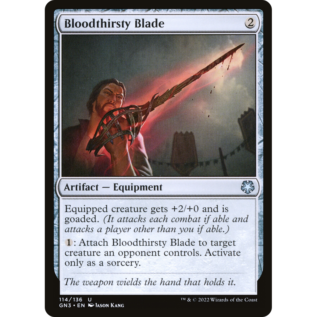 Bloodthirsty Blade (GN3-114) - Game Night: Free-for-All