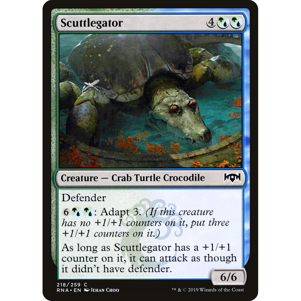 Scuttlegator (RNA-218) - Ravnica Allegiance