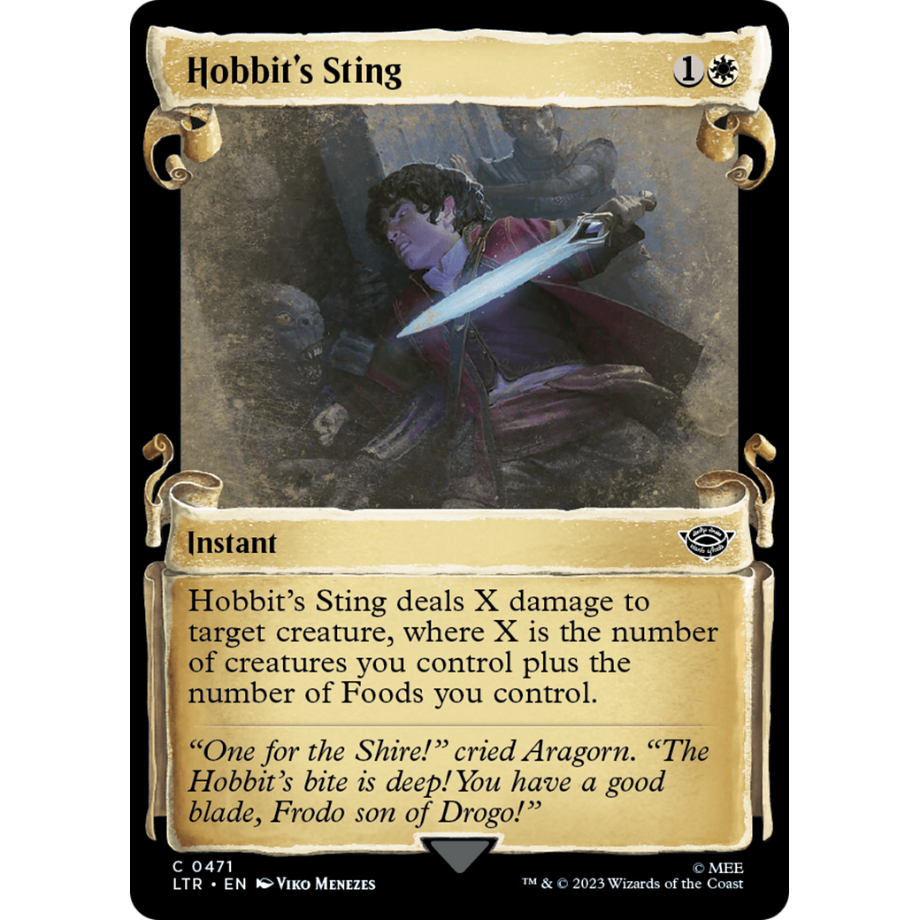 Hobbit's Sting (LTR-471) - The Lord of the Rings: Tales of Middle-earth: (Showcase)