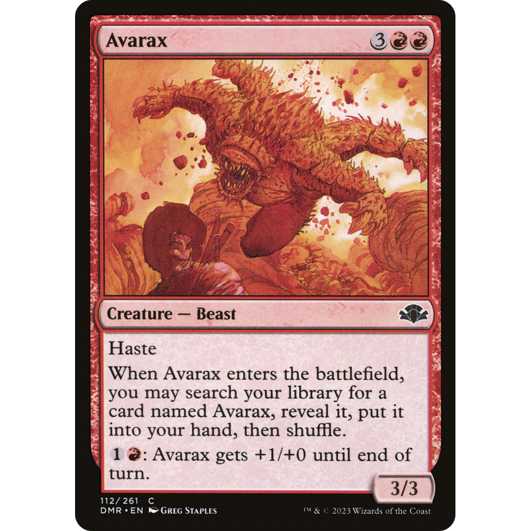 Avarax (DMR-112) - Dominaria Remastered