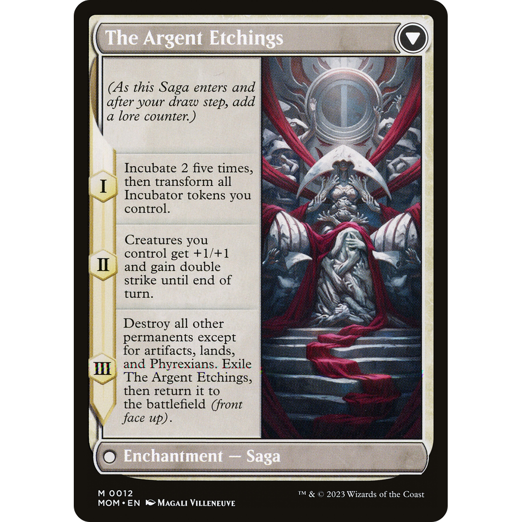 Elesh Norn // The Argent Etchings (MOM-012) - March of the Machine Foil
