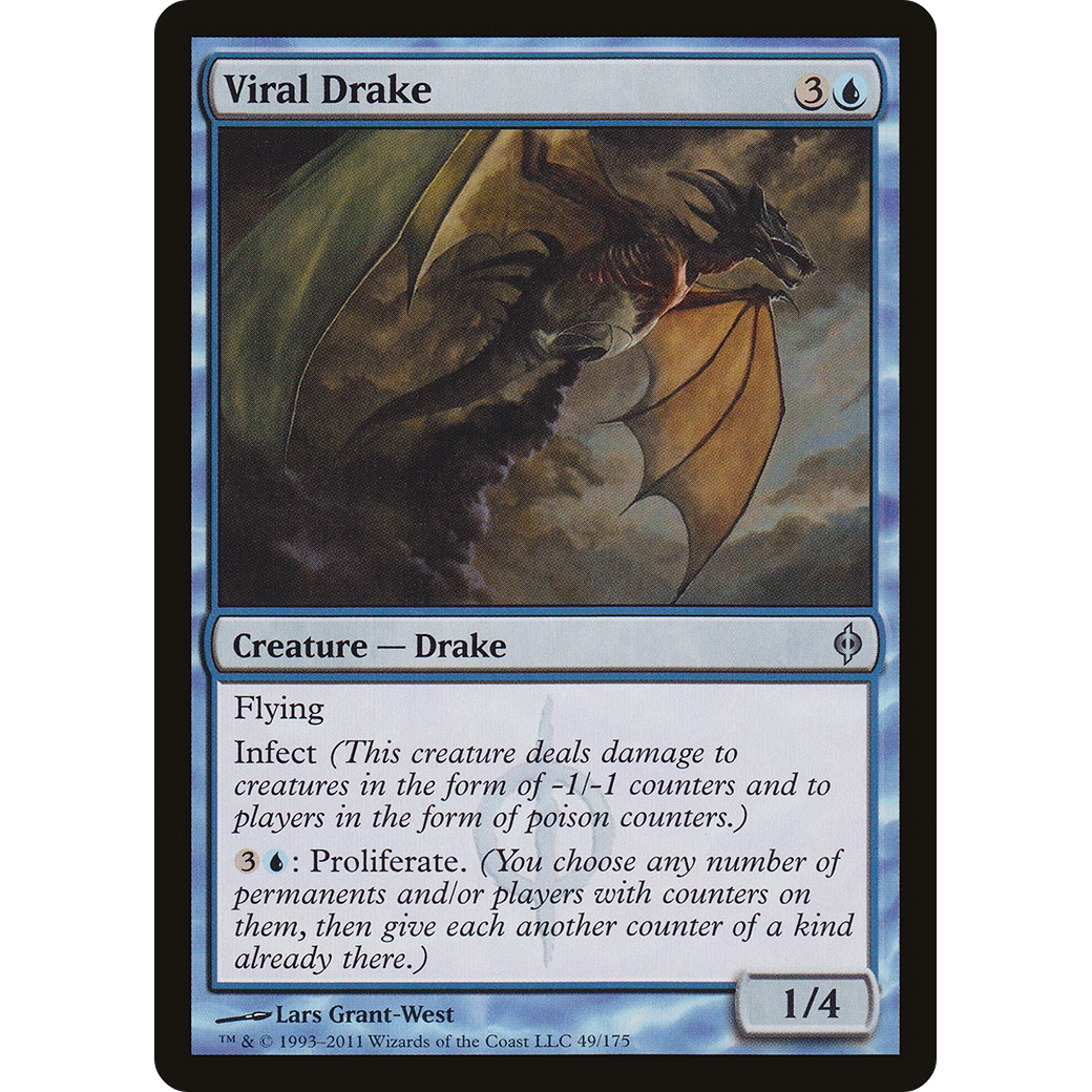 Viral Drake (NPH-049) - New Phyrexia Foil