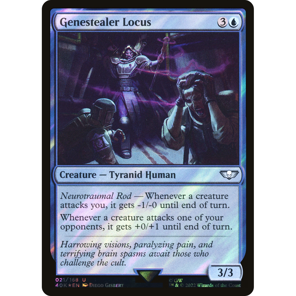 Genestealer Locus (40K-021) - Warhammer 40,000 Commander Foil