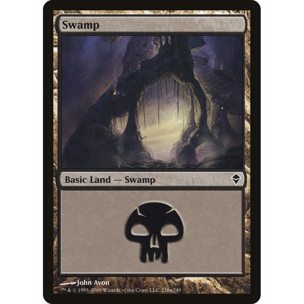 Swamp (238a) (ZEN-238A) - Zendikar