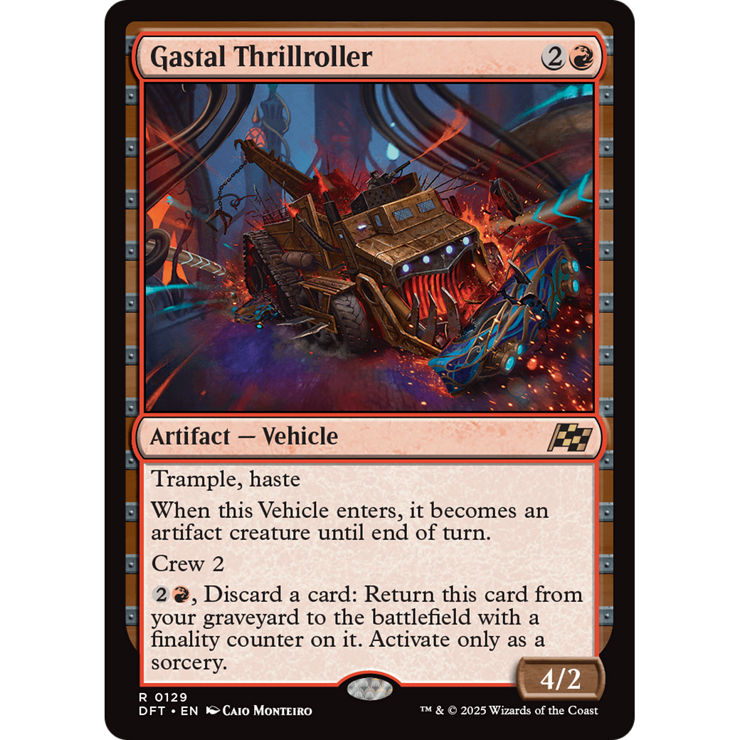 Gastal Thrillroller (DFT-129) - Aetherdrift Foil