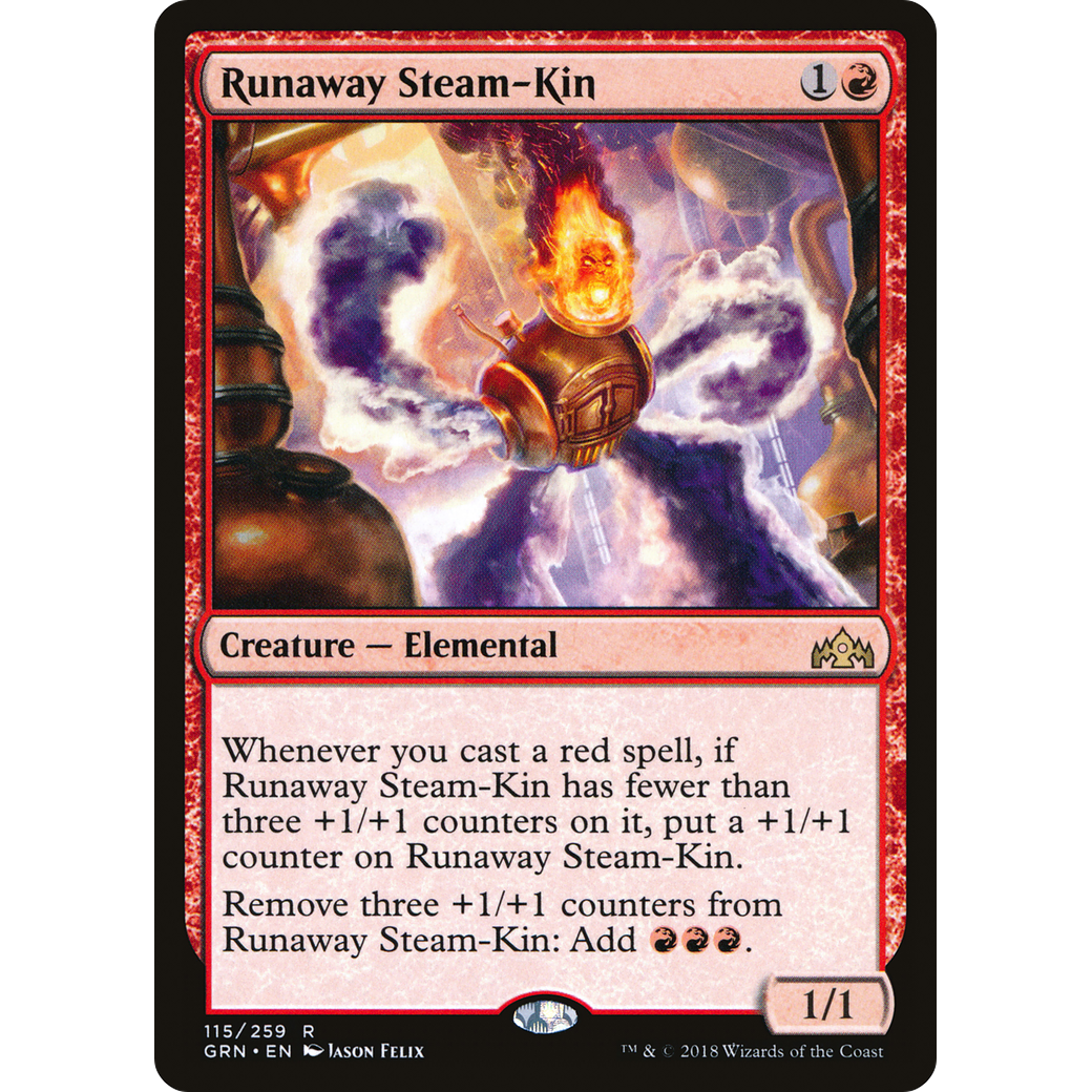 Runaway Steam-Kin (GRN-115) - Guilds of Ravnica Foil